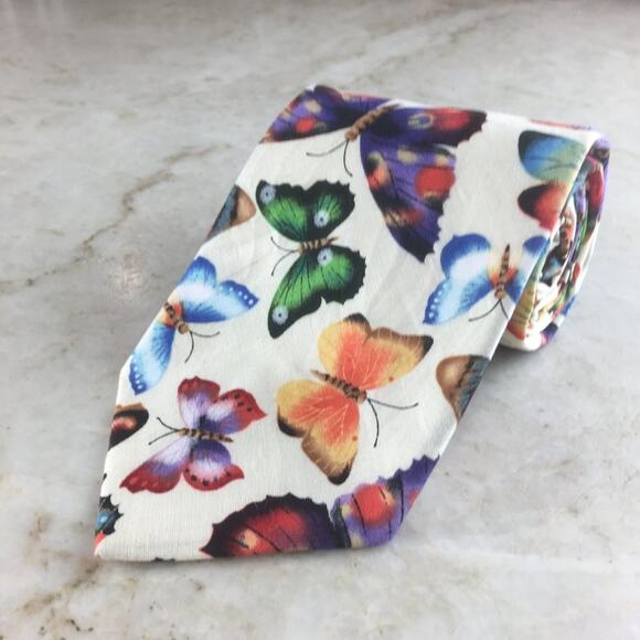 BRITE TIES COTTON TIE (BUTTERFLY PATTERN) - Picture 11 of 13